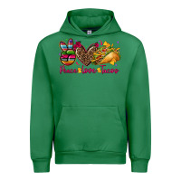 Emerald peace love tacos Urban Hoodie - CTS Tumbler Store