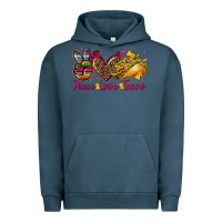 Pigment Midnight Navy peace love tacos Urban Hoodie - CTS Tumbler Store