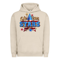 Pigment French Oak oh my stars Urban Hoodie - Zillion Design Studio