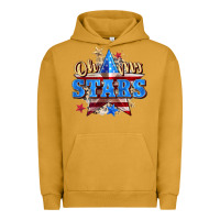 Pigment Peanut Butter oh my stars Urban Hoodie - Zillion Design Studio