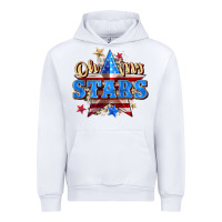 White oh my stars Urban Hoodie - Zillion Design Studio