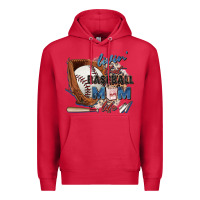 Cardinal livin' that baseball mom life Premium Hoodie - Zillion Design Studio
