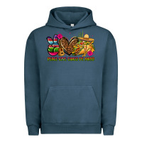 Pigment Midnight Navy peace love cinco de mayo Urban Hoodie - CTS Tumbler Store
