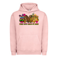 Pigment Salmon peace love cinco de mayo Urban Hoodie - CTS Tumbler Store