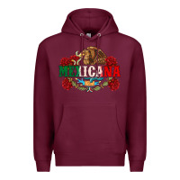 Burgundy mexicana Premium Hoodie - CTS Tumbler Store