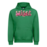 Emerald pink flowers mama Urban Hoodie - Zillion Design Studio
