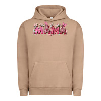 Pigment Burro pink flowers mama Urban Hoodie - Zillion Design Studio