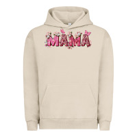 Pigment French Oak pink flowers mama Urban Hoodie - Zillion Design Studio