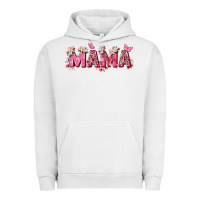 Pigment Lunar Rock pink flowers mama Urban Hoodie - Zillion Design Studio