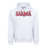 White pink flowers mama Urban Hoodie - Zillion Design Studio