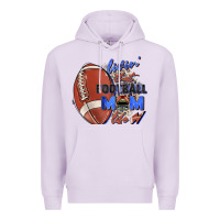 Lilac livin' that football mom life Premium Hoodie - Zillion Design Studio