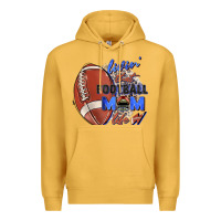Mustard livin' that football mom life Premium Hoodie - Zillion Design Studio
