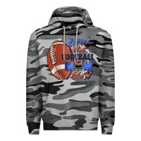 Slate Camo livin' that football mom life Premium Hoodie - Zillion Design Studio