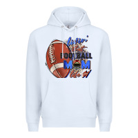 White livin' that football mom life Premium Hoodie - Zillion Design Studio