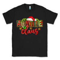 Black christmas auntie claus Classic Tee - FaDigitalArtStudio
