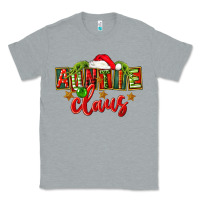 Heather Grey christmas auntie claus Classic Tee - FaDigitalArtStudio