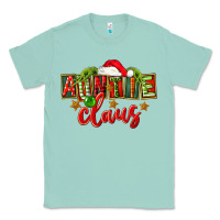 Seafoam christmas auntie claus Classic Tee - FaDigitalArtStudio