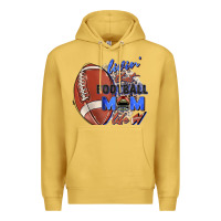 Antique Gold livin' that football mom life Premium Hoodie - Zillion Design Studio