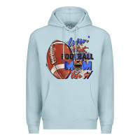 Blue Mist livin' that football mom life Premium Hoodie - Zillion Design Studio