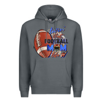 Rock livin' that football mom life Premium Hoodie - Zillion Design Studio