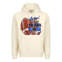 Sandshell livin' that football mom life Premium Hoodie - Zillion Design Studio