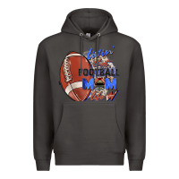 Smoke livin' that football mom life Premium Hoodie - Zillion Design Studio