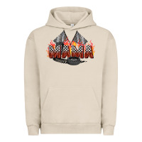 Pigment French Oak race mama Urban Hoodie - Zillion Design Studio
