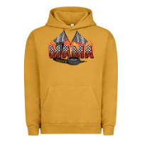 Pigment Peanut Butter race mama Urban Hoodie - Zillion Design Studio