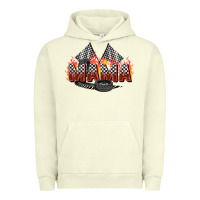 Pigment Pistachio race mama Urban Hoodie - Zillion Design Studio