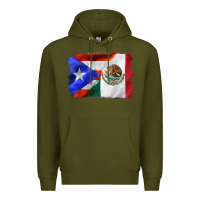 Army Green mexico and puerto rico Premium Hoodie - CTS Tumbler Store