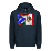 Navy mexico and puerto rico Premium Hoodie - CTS Tumbler Store