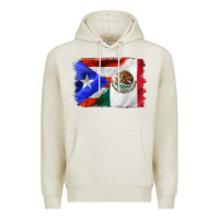 Oatmeal Heather mexico and puerto rico Premium Hoodie - CTS Tumbler Store