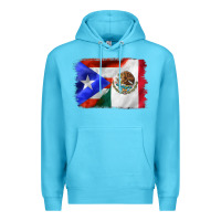 Ocean Blue mexico and puerto rico Premium Hoodie - CTS Tumbler Store