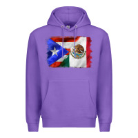 Purple mexico and puerto rico Premium Hoodie - CTS Tumbler Store