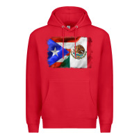 Red mexico and puerto rico Premium Hoodie - CTS Tumbler Store