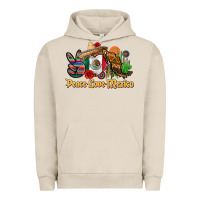 Pigment French Oak peace love mexico Urban Hoodie - CTS Tumbler Store