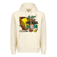 Sandshell livin' that softball mom life Premium Hoodie - Zillion Design Studio