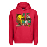 Cardinal livin' that softball mom life Premium Hoodie - Zillion Design Studio