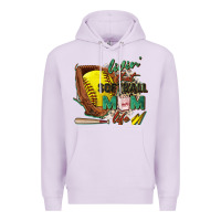 Lilac livin' that softball mom life Premium Hoodie - Zillion Design Studio