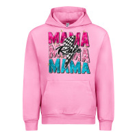 Fuchsia Pink race mama Urban Hoodie - Zillion Design Studio