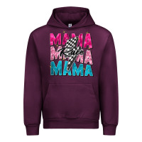 Mauve Wine race mama Urban Hoodie - Zillion Design Studio
