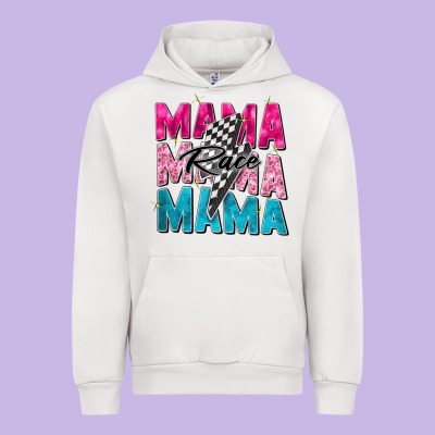 Race Mama Urban Hoodie Designed By Zillion Design Studio