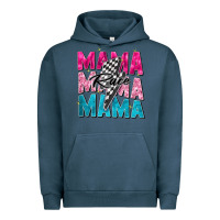 Pigment Midnight Navy race mama Urban Hoodie - Zillion Design Studio