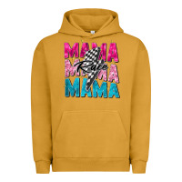 Pigment Peanut Butter race mama Urban Hoodie - Zillion Design Studio