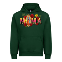 Forest Green our lady of guadalupe mama Urban Hoodie - CTS Tumbler Store