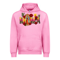 Fuchsia Pink our lady of guadalupe mama Urban Hoodie - CTS Tumbler Store
