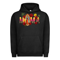 Pigment Black our lady of guadalupe mama Urban Hoodie - CTS Tumbler Store