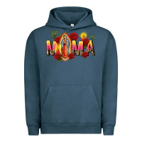 Pigment Midnight Navy our lady of guadalupe mama Urban Hoodie - CTS Tumbler Store