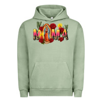 Pigment Oil Green our lady of guadalupe mama Urban Hoodie - CTS Tumbler Store