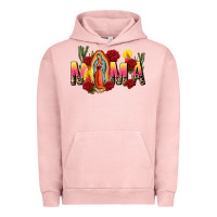 Pigment Salmon our lady of guadalupe mama Urban Hoodie - CTS Tumbler Store